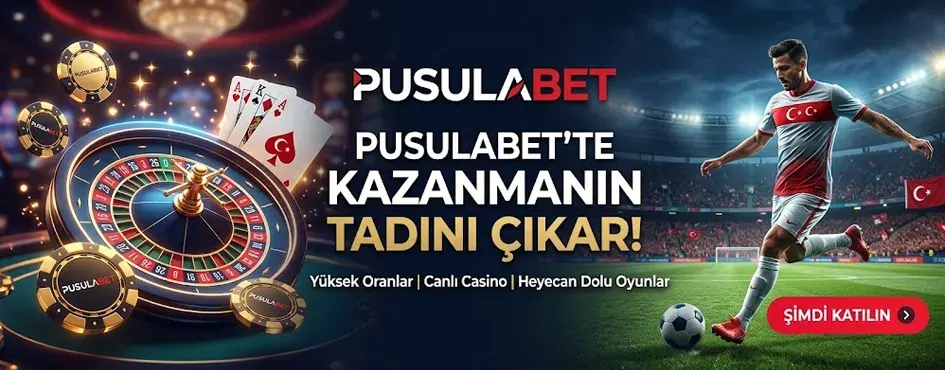 Pusulabet’te kazanmanın tadını çıkar: yüksek oranlar ve canlı casino